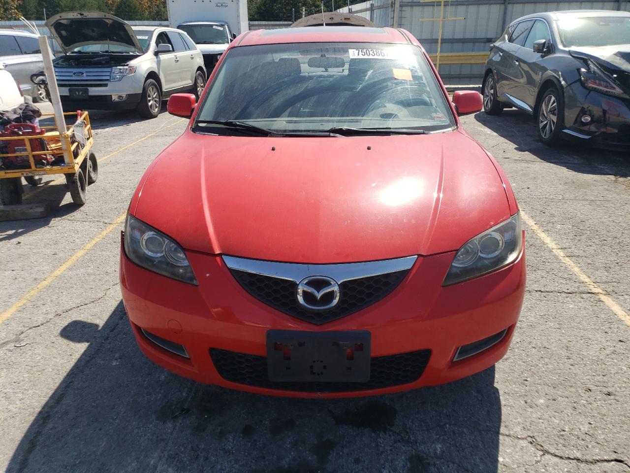 Lot #2952886863 2008 MAZDA 3 I