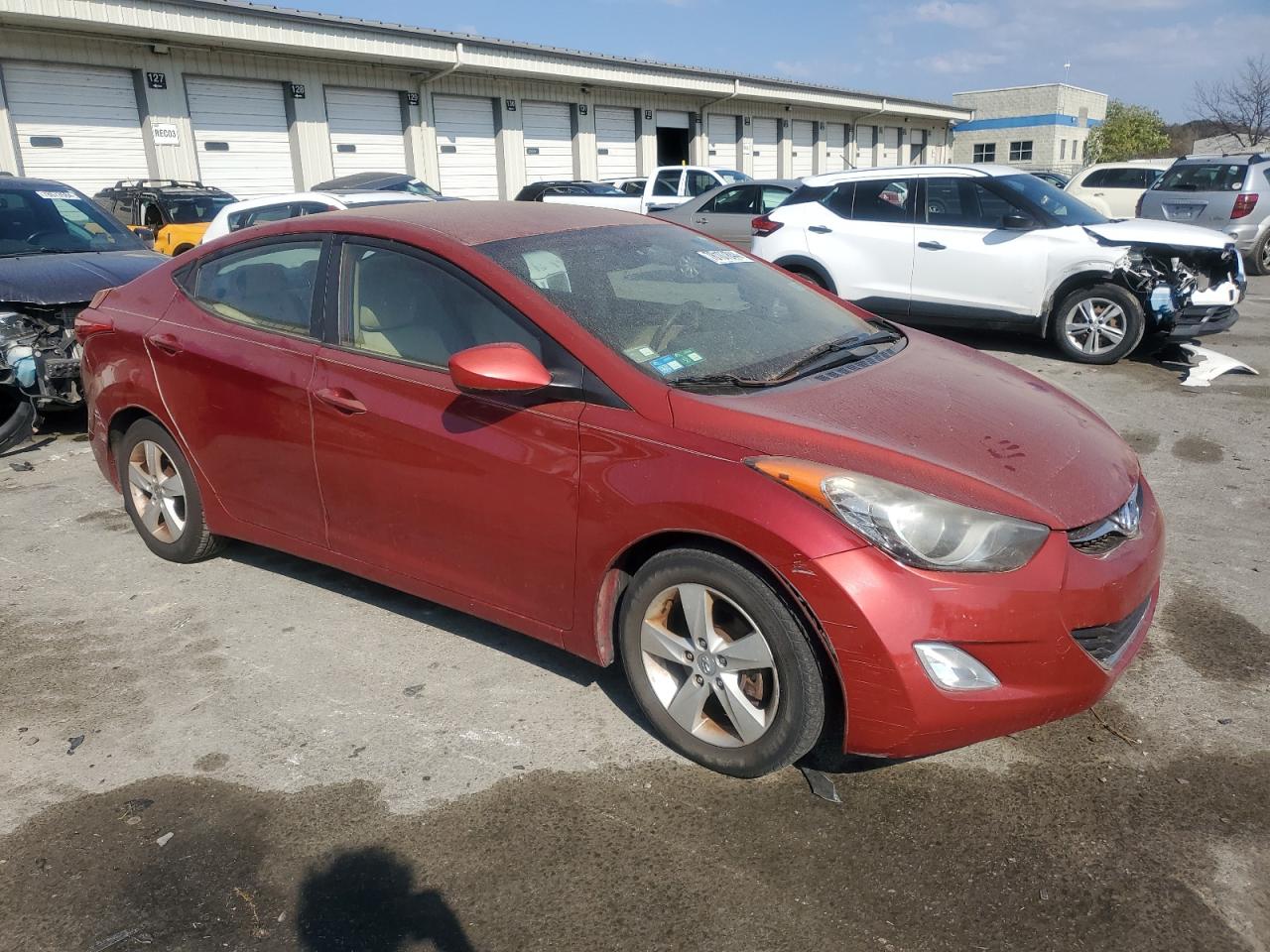 Lot #2986401168 2013 HYUNDAI ELANTRA GL