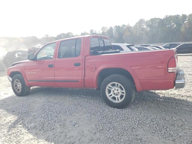 DODGE DAKOTA QUA 2002 red  gas 1B7HL48N62S558993 photo #3