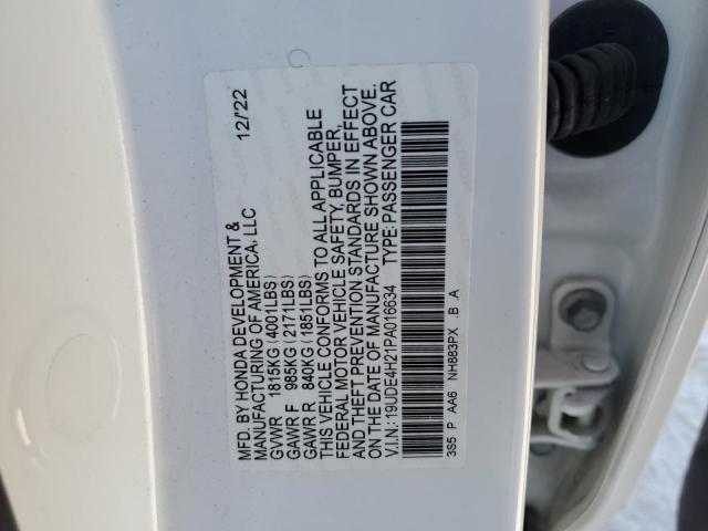 2023 ACURA INTEGRA 19UDE4H21PA016634