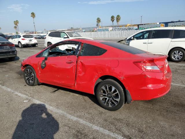 HONDA CIVIC EX 2013 red coupe gas 2HGFG3B87DH521570 photo #3