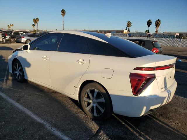 TOYOTA MIRAI 2016 white sedan 4d hydrogen fuel cell JTDBVRBD9GA000548 photo #3