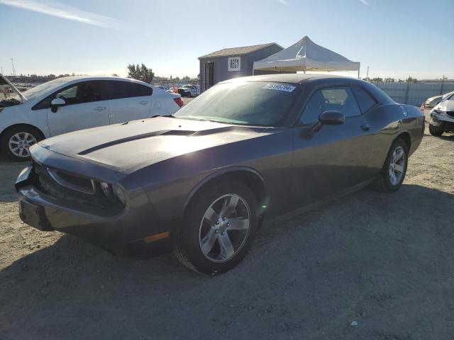 DODGE CHALLENGER 2013 gray  flexible fuel 2C3CDYAG0DH607663 photo #1