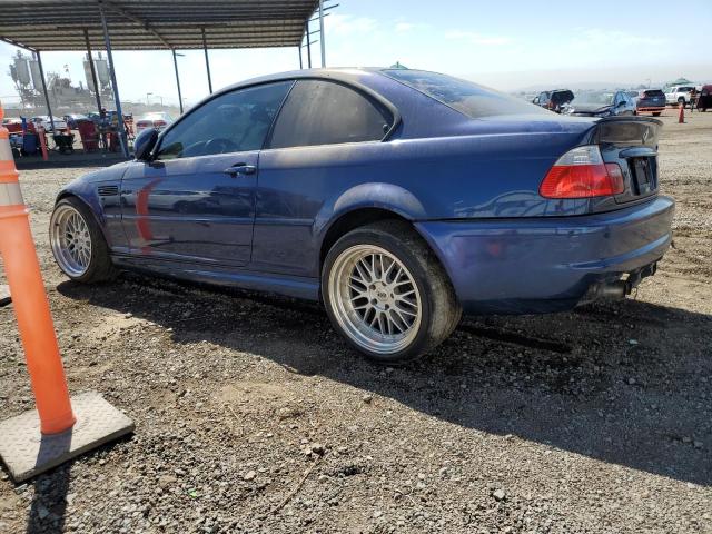 BMW M3 2003 blue  gas WBSBL93403JR23766 photo #3