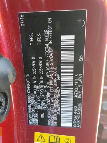 2016 LEXUS NX 200T BA - JTJYARBZ9G2045076