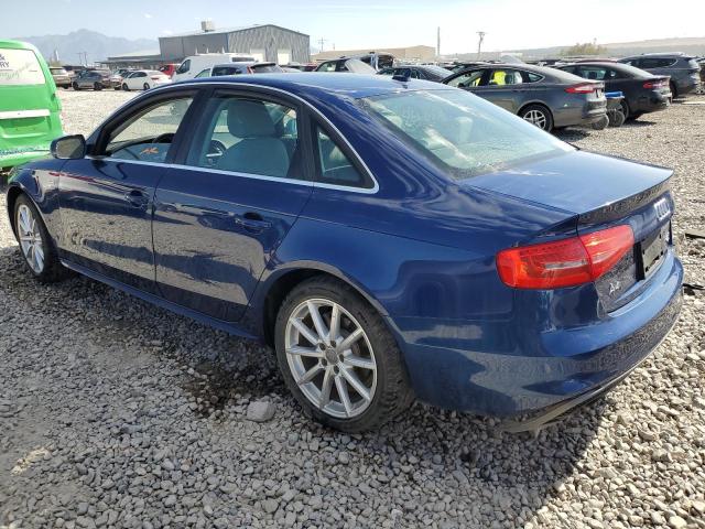 AUDI A4 PREMIUM 2015 blue  flexible fuel WAUFFAFLXFN003240 photo #3