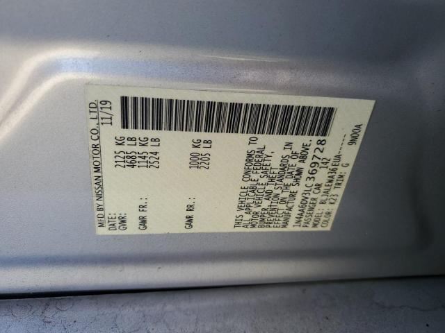 2020 NISSAN MAXIMA SL - 1N4AA6DV3LC369728