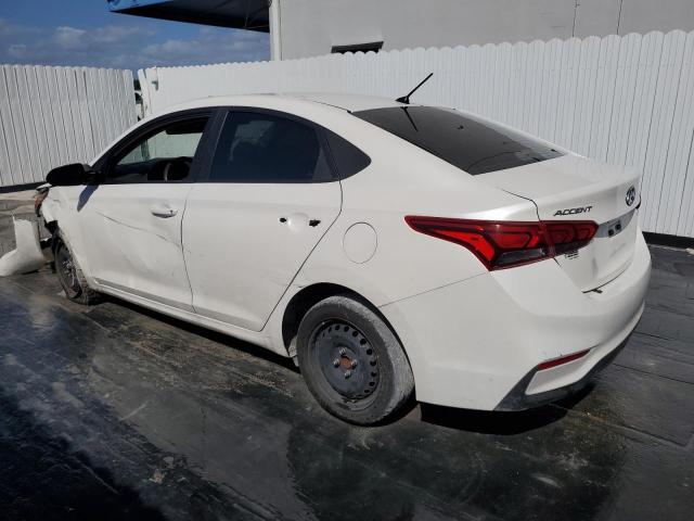 HYUNDAI ACCENT SE 2020 white  gas 3KPC24A63LE114748 photo #3