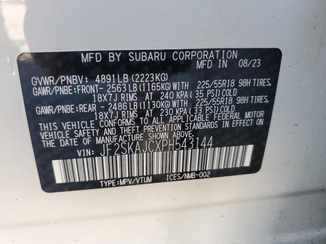 2023 SUBARU FORESTER S - JF2SKAJCXPH543144