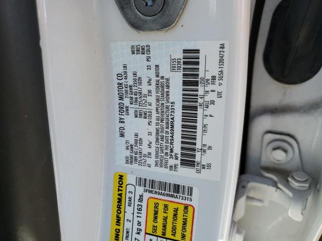 2021 FORD BRONCO SPO - 3FMCR9A69MRA73315