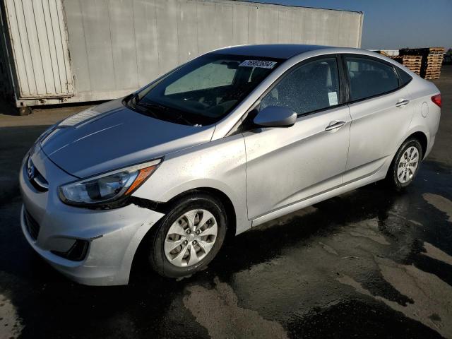 HYUNDAI ACCENT SE 2016 silver  gas KMHCT4AE6GU965417 photo #1