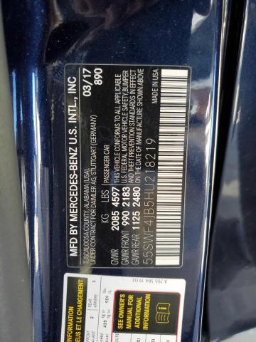 2017 MERCEDES-BENZ C 300 - 55SWF4JB5HU218219