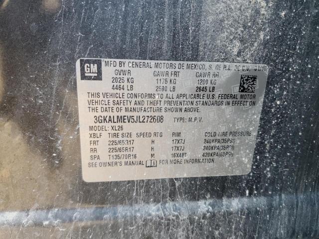 2018 GMC TERRAIN SL 3GKALMEV5JL272608