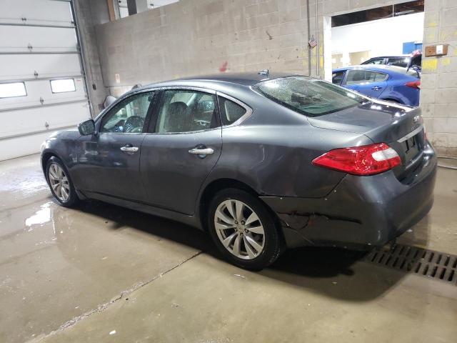 INFINITI M56 X 2011 charcoal  gas JN1AY1AR1BM570667 photo #3