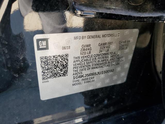 2018 CADILLAC CT6 PREMIU - 1G6KJ5R65JU150080