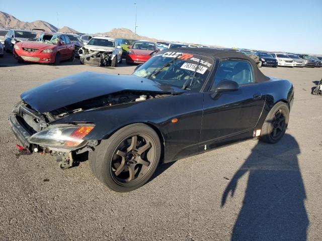 HONDA S2000 2003 black  gas JHMAP11483T007092 photo #1