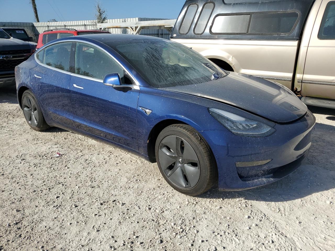 Lot #2962631069 2020 TESLA MODEL 3