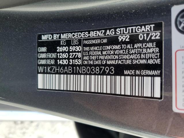 VIN W1KZH6AB1NB038793 2022 Mercedes-Benz E-Class, 4... no.13