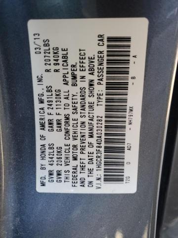 VIN 1HGCR3F84DA030282 2013 HONDA ACCORD no.13