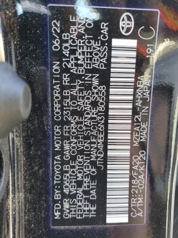 2022 TOYOTA COROLLA SE - JTND4MBE6N3180558