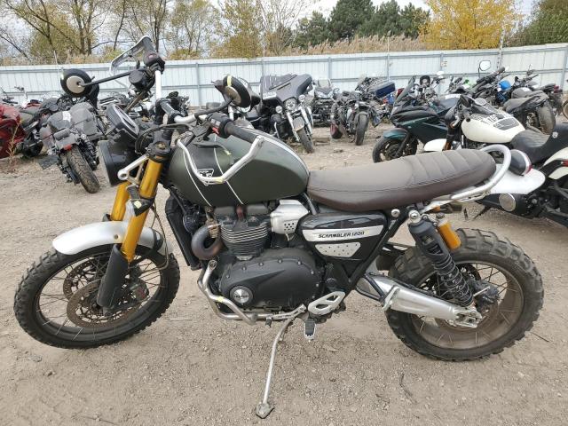 TRIUMPH MOTORCYCLE SCRAMBLER 2022 two tone  gas SMTD51HG5NTAT4827 photo #4