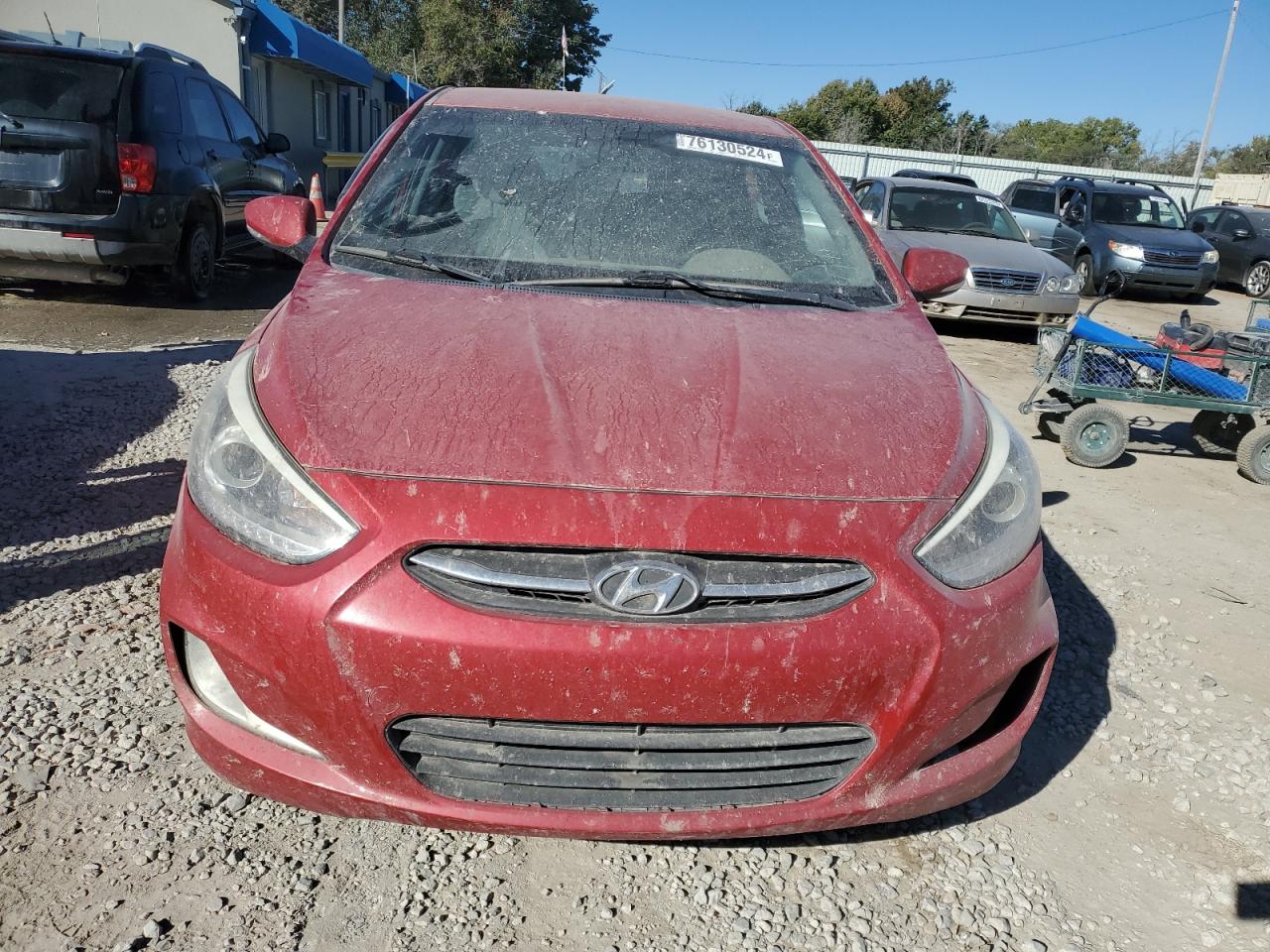 Lot #2921724730 2015 HYUNDAI ACCENT GLS