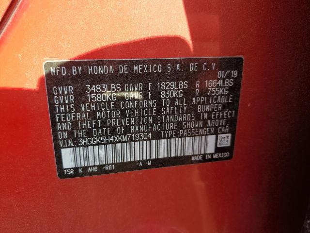 2019 HONDA FIT LX - 3HGGK5H4XKM719304