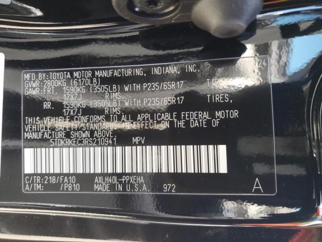 2024 TOYOTA SIENNA LE - 5TDKRKEC3RS210941