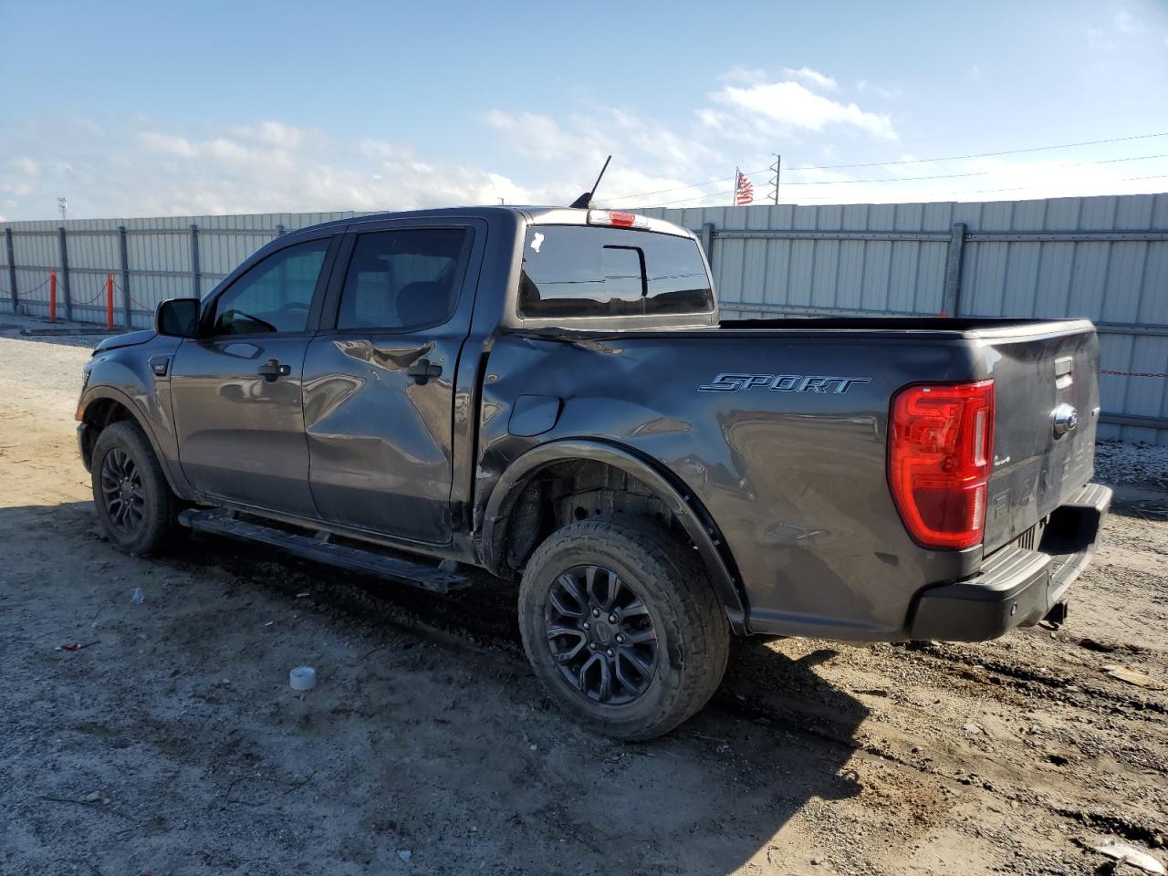 FORD RANGER XL 2019 gray  gas 1FTER4EH6KLA26251 photo #3