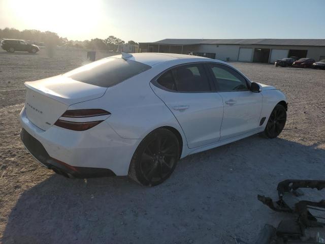 GENESIS G70 BASE 2023 white  gas KMTG34TA3PU105184 photo #4