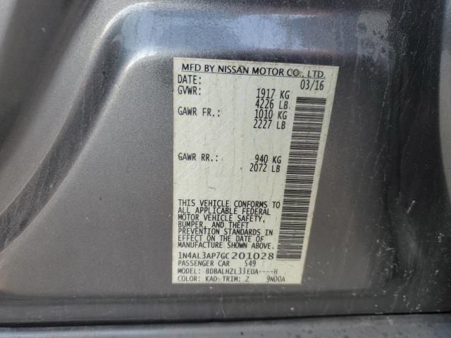 2016 NISSAN ALTIMA 2.5 - 1N4AL3AP7GC201028