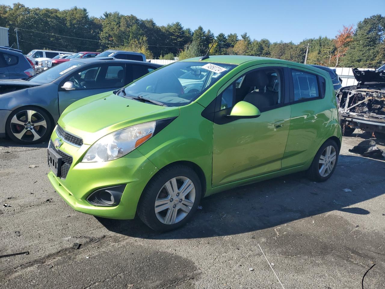 Lot #2942463144 2014 CHEVROLET SPARK LS