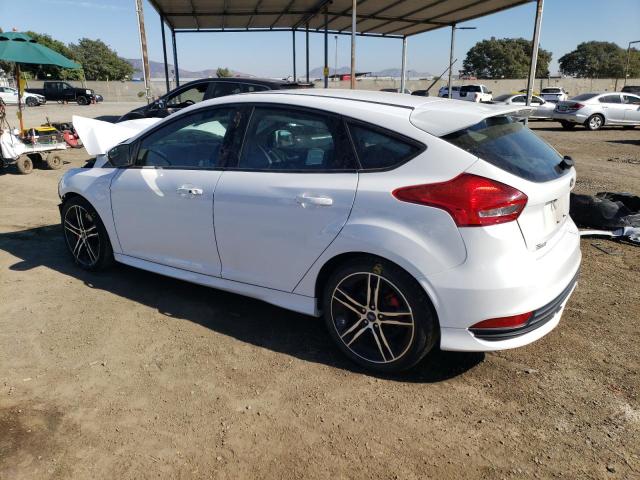 FORD FOCUS ST 2017 white  gas 1FADP3L99HL235957 photo #3