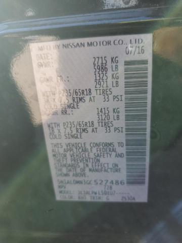 2016 INFINITI QX60 - 5N1AL0MN3GC527486