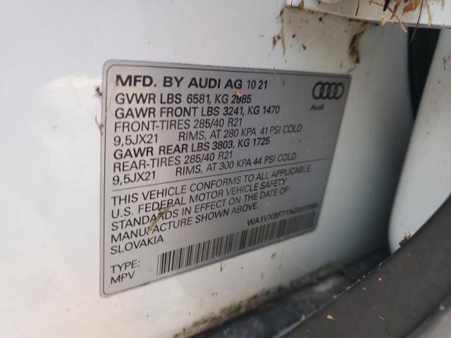 VIN WA1VXBF71ND003968 2022 Audi Q7, Prestige no.14