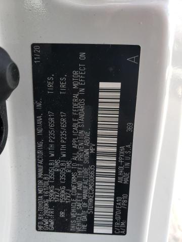 VIN 5TDYRKEC2MS006635 2021 Toyota Sienna, Xle no.13