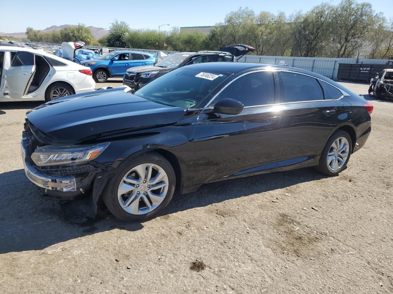 Lot #2924091123 2020 HONDA ACCORD LX