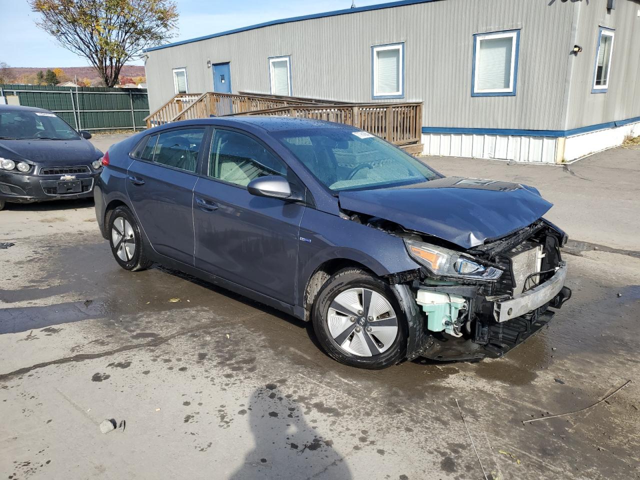 Lot #2979426680 2018 HYUNDAI IONIQ BLUE