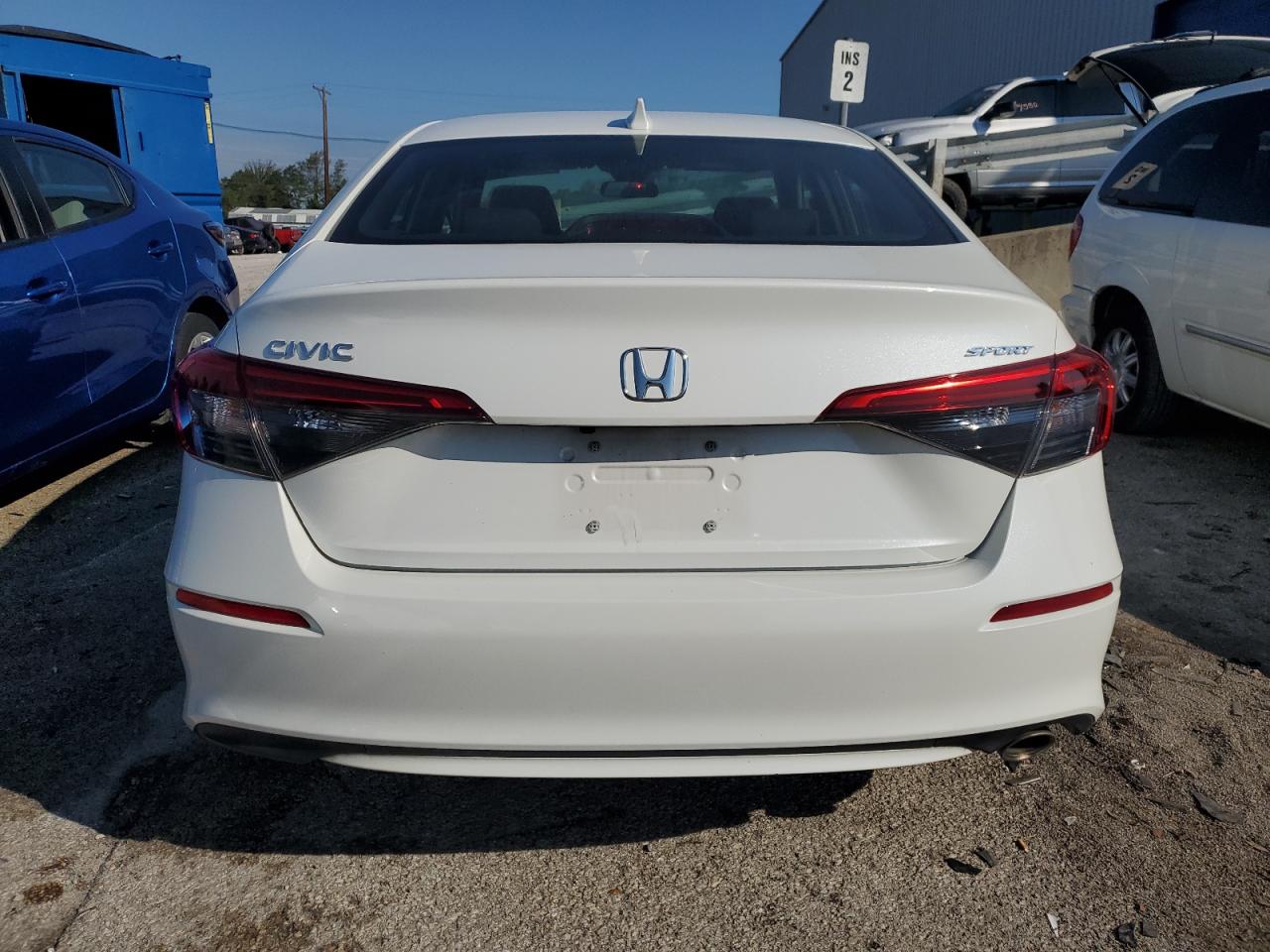 Lot #2945560222 2022 HONDA CIVIC SPOR