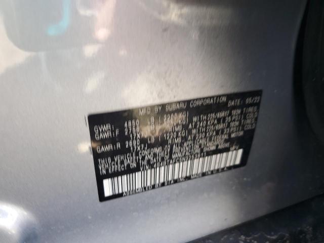 2022 SUBARU OUTBACK PR 4S4BTAFC5N3253811