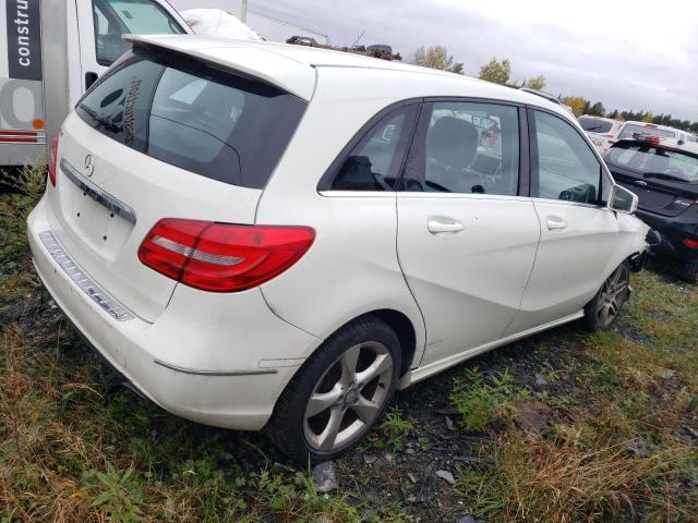 MERCEDES-BENZ B250 2014 white hatchbac gas WDDMH4EB7EJ217466 photo #4