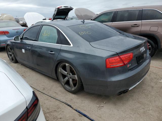 AUDI S8 QUATTRO 2014 gray  gas WAUD2AFD2EN011021 photo #3