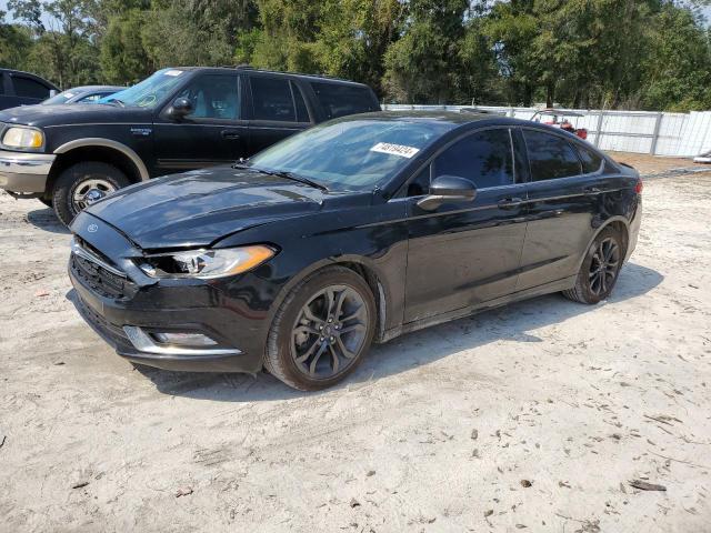 VIN 3FA6P0HD6JR148805 2018 Ford Fusion, SE no.1