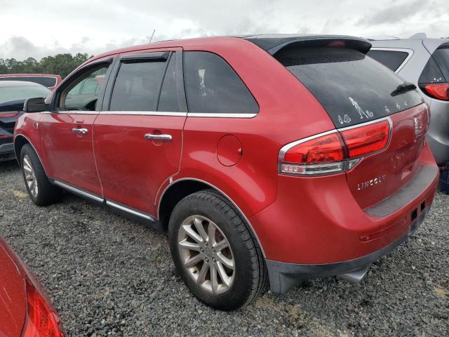 LINCOLN MKX 2012 red  gas 2LMDJ6JK9CBL09017 photo #3