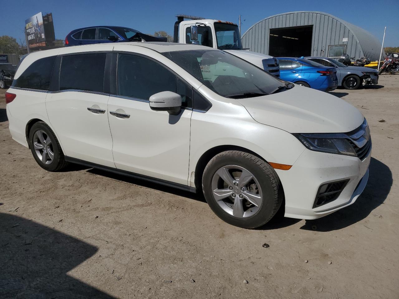 Lot #2928827591 2018 HONDA ODYSSEY EX