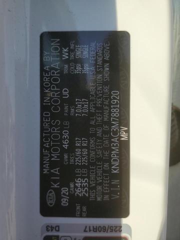 2021 KIA SPORTAGE L - KNDPM3AC3M7881920