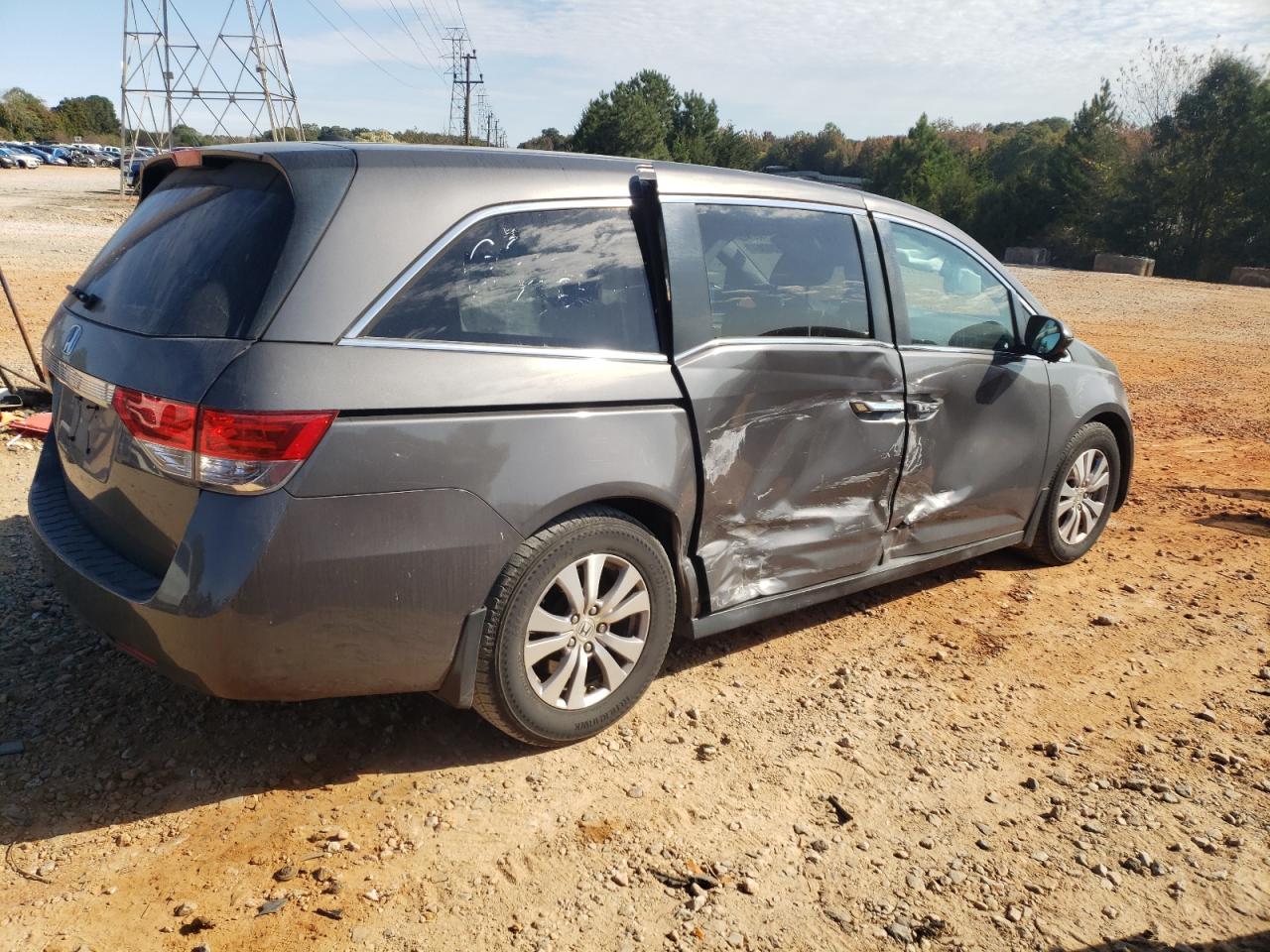 Lot #2952625168 2014 HONDA ODYSSEY EX