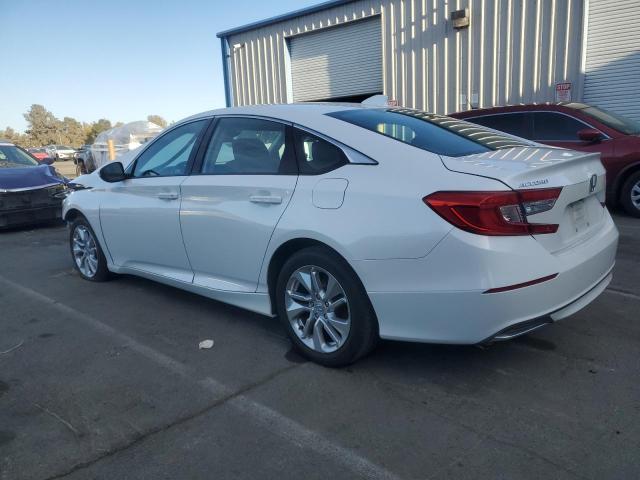 HONDA ACCORD LX 2018 white  gas 1HGCV1F16JA243748 photo #3