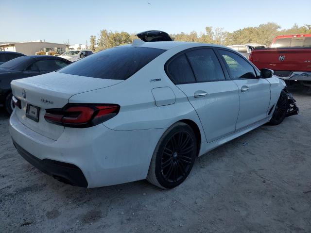 BMW 530E 2018 white  hybrid engine WBAJA9C59JB249056 photo #4