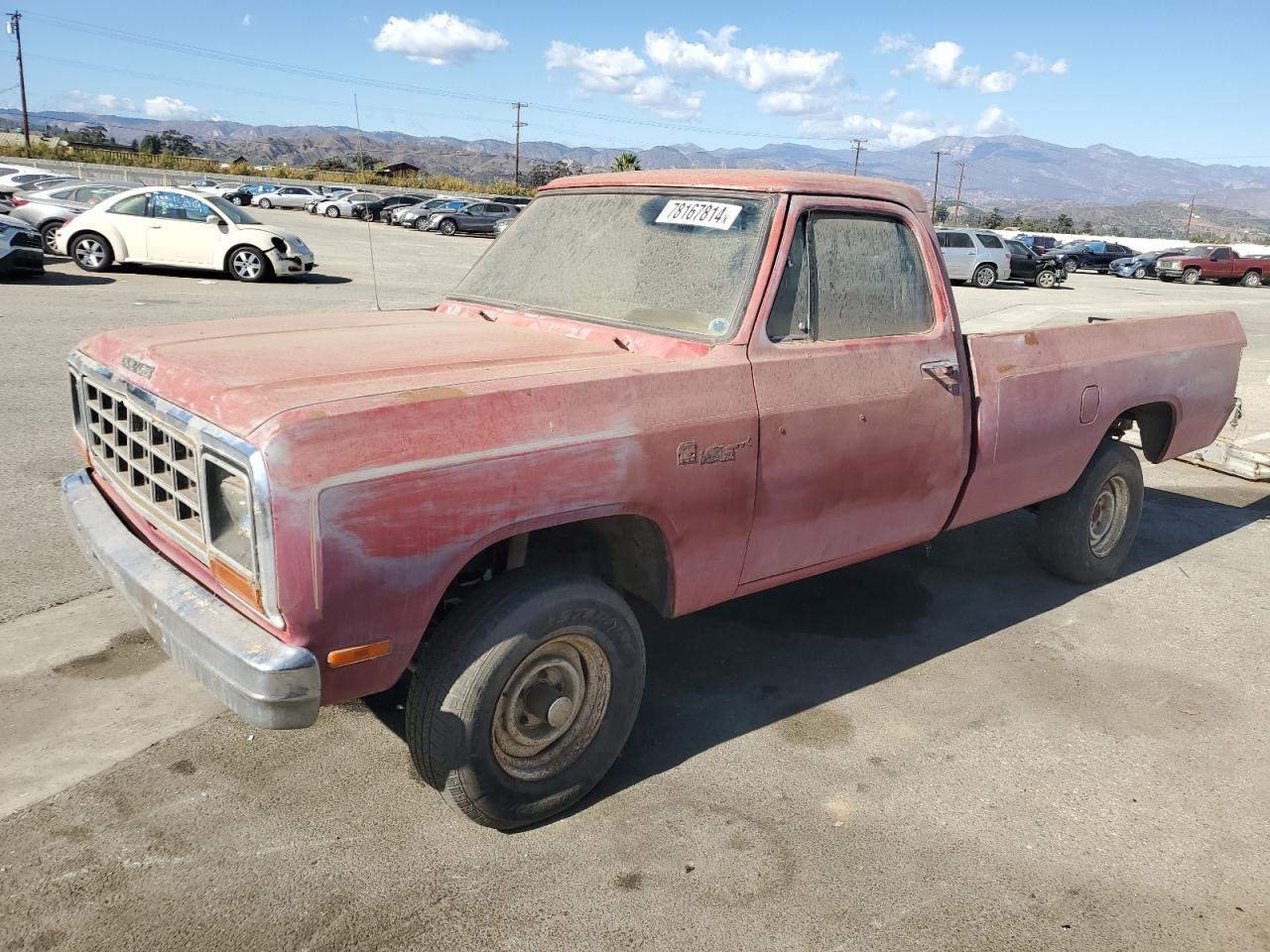 Lot #2945116719 1985 DODGE W-SERIES W